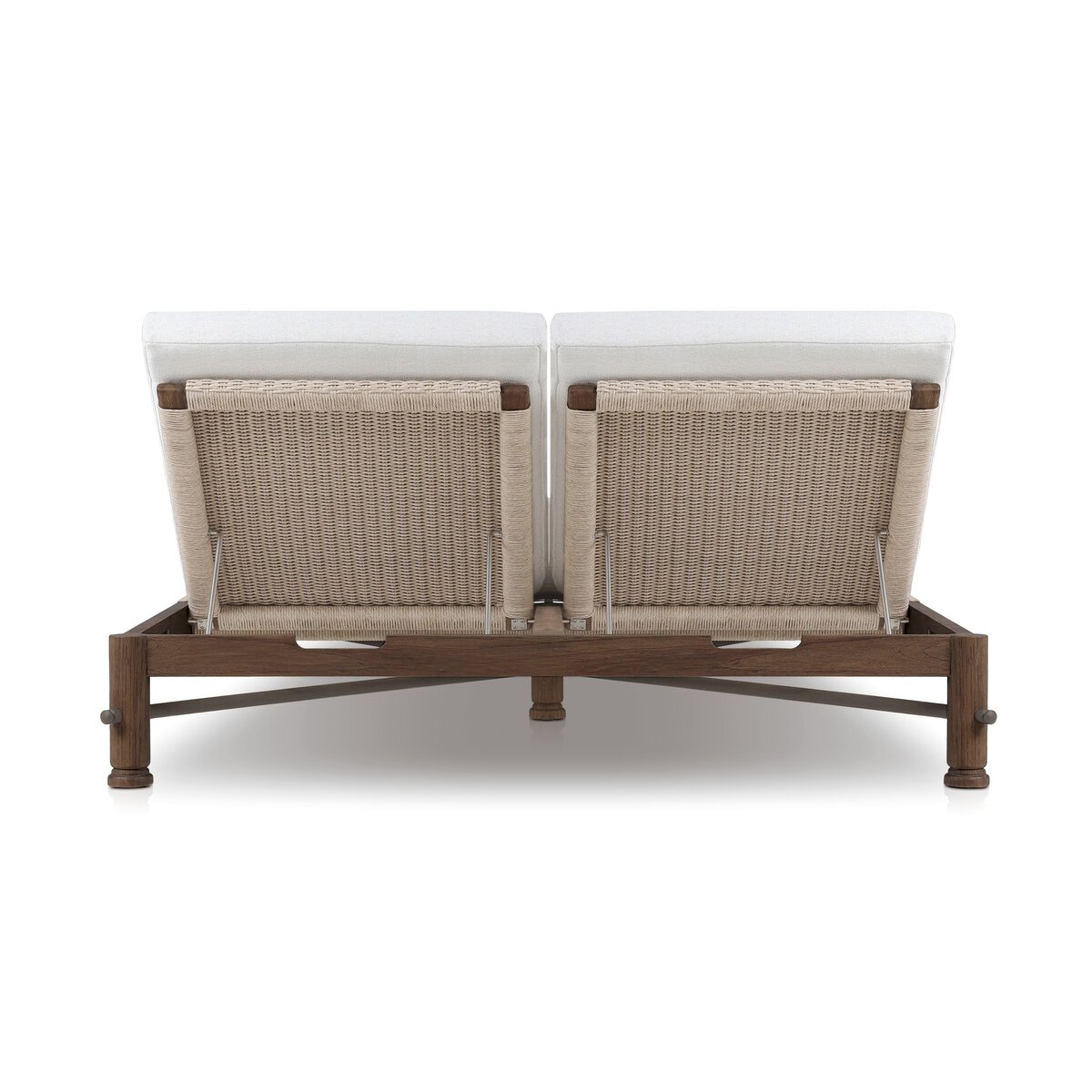 Finnegan Outdoor Double Chaise Alessi Linen Four Hands