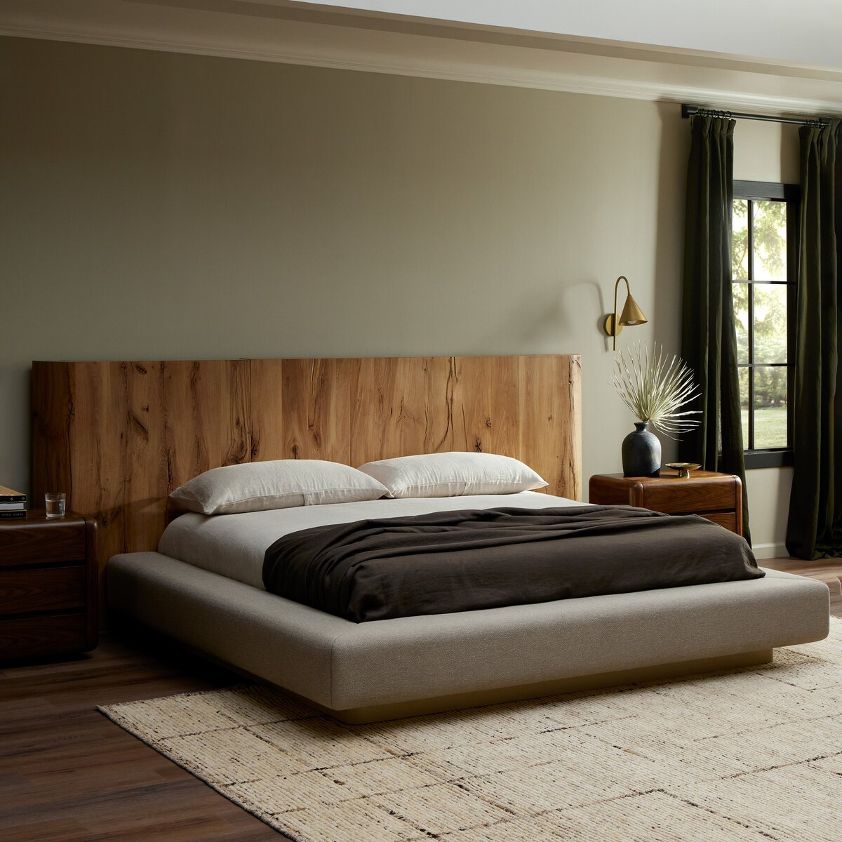 Lara Bed Imani Pebble Four Hands
