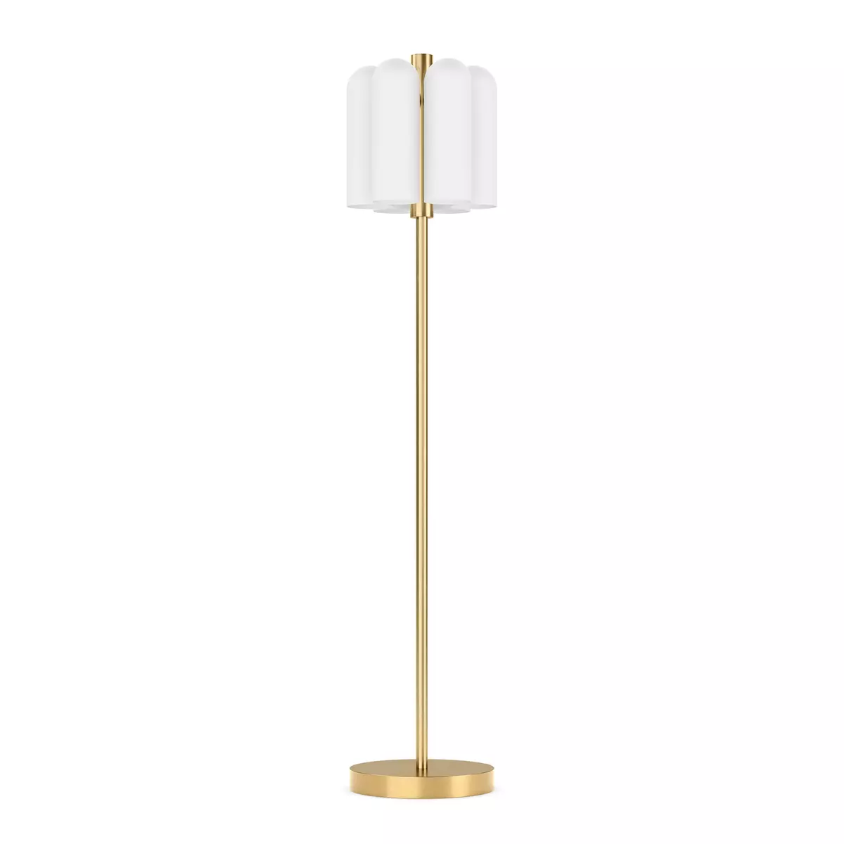 Ultra Light Floor Lamp - Burnished Brass – Lane & Co.