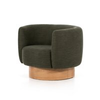 Calista Swivel Chair - Modern Moss Design