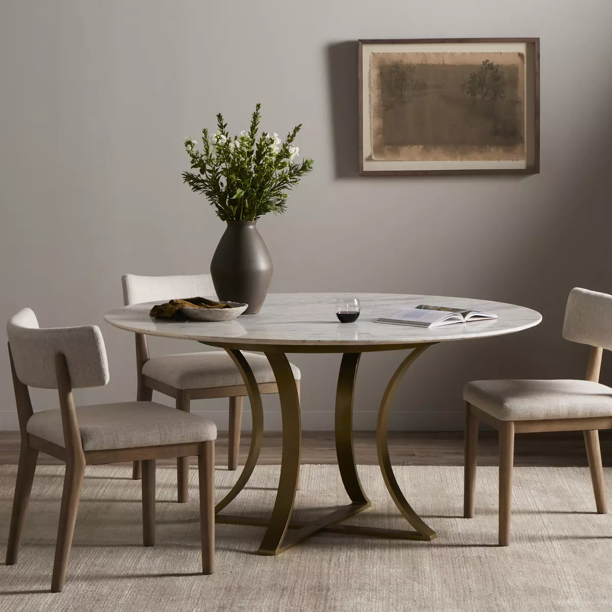 Four hands store gage dining table