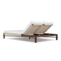 Finnegan Outdoor Double Chaise Alessi Linen Four Hands