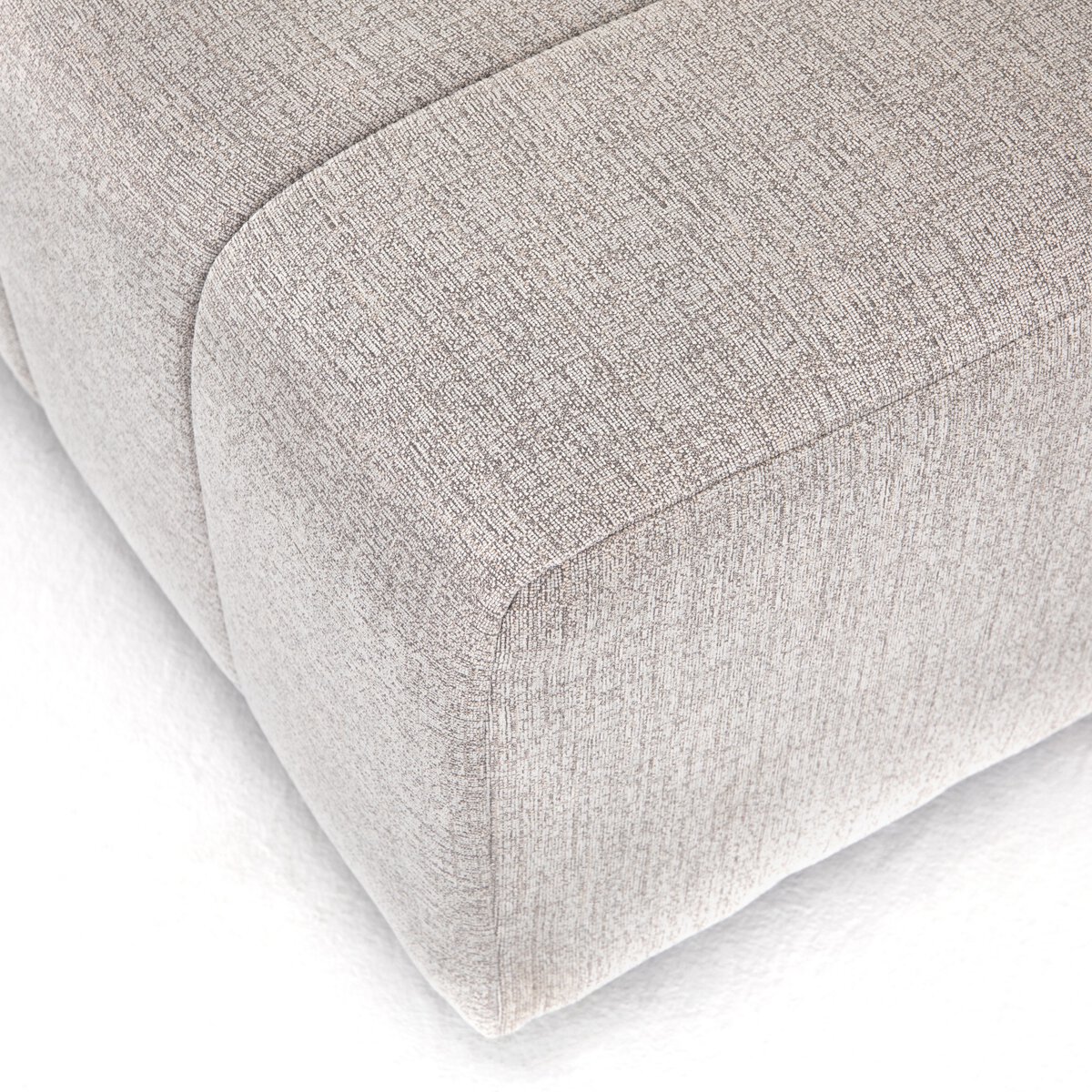 Langham Channeled 3-Piece Sectional Napa Sandstone Four Hands