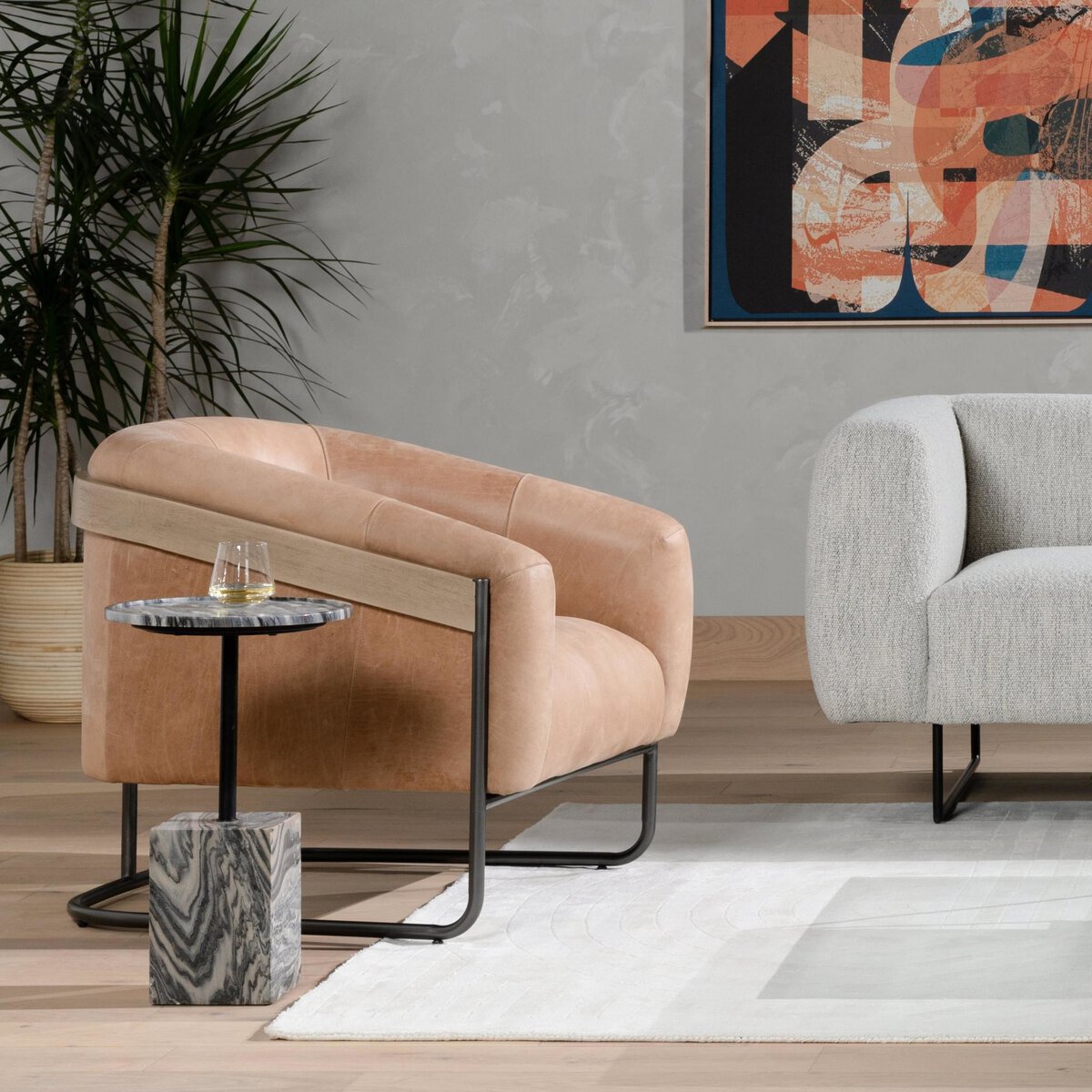 Etta Chair Winchester Beige Four Hands