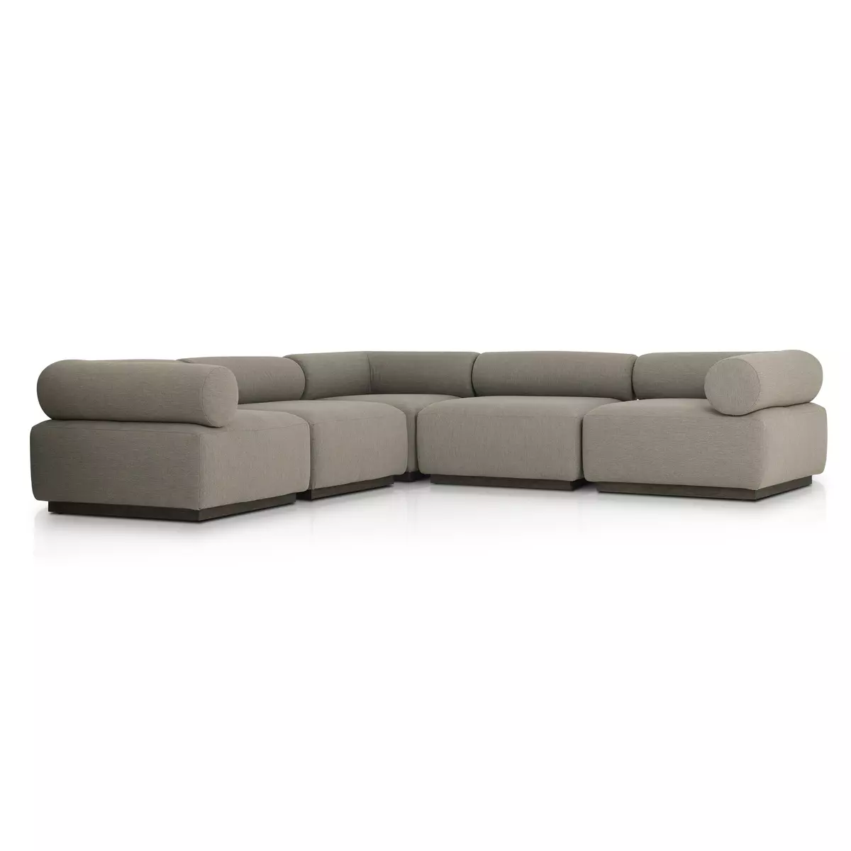 Lenox Outdoor 5-Piece Sectional Alessi Fawn Four Hands