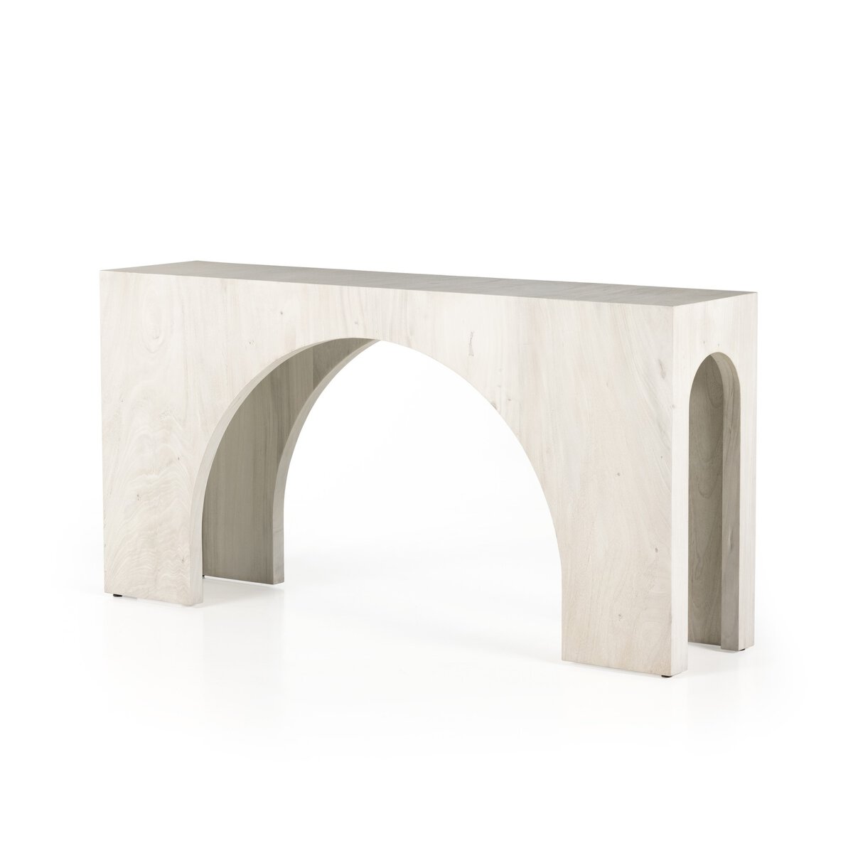 Fausto Console Table Bleached Guanacaste Four Hands