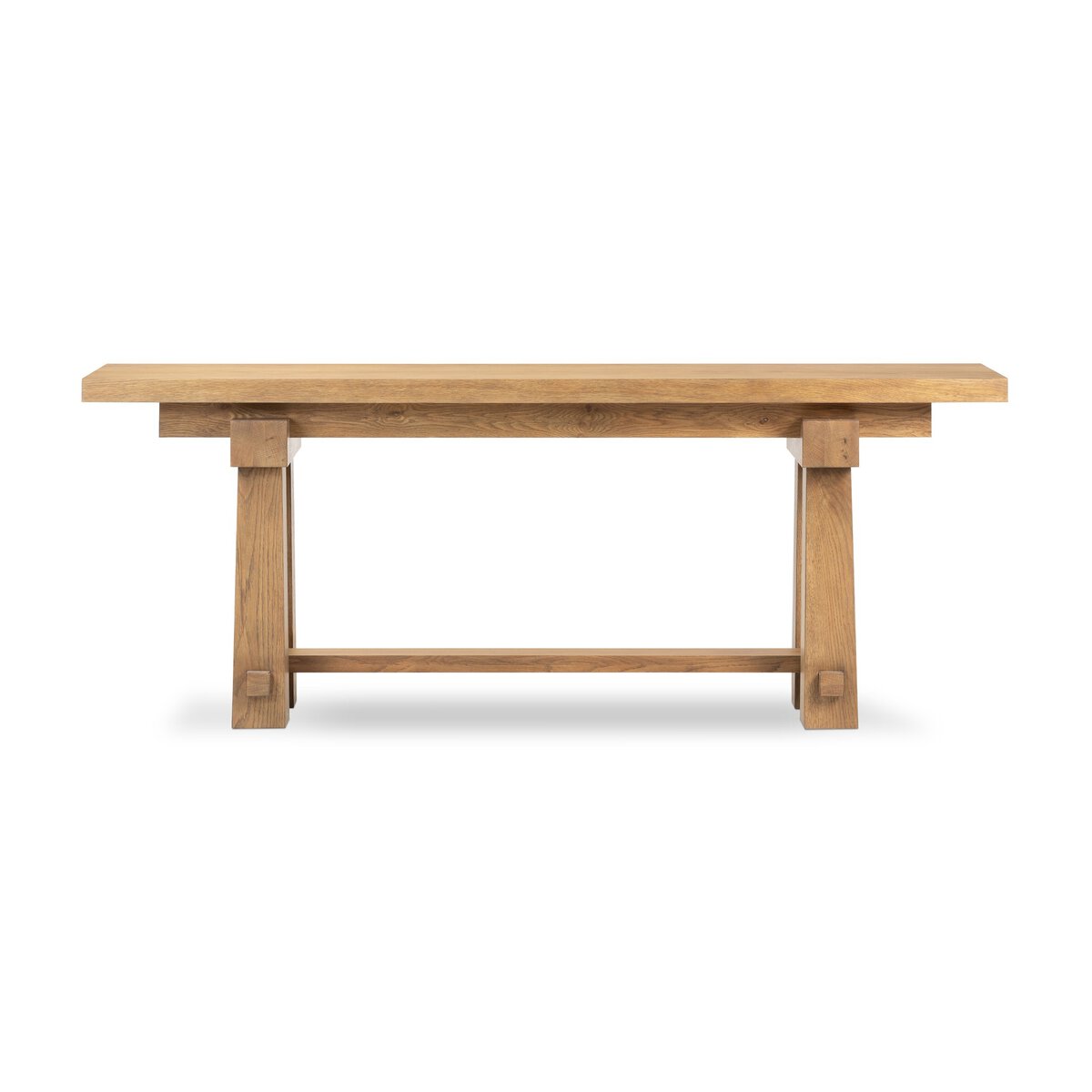 Josette Console Table Honey Oak Veneer Four Hands