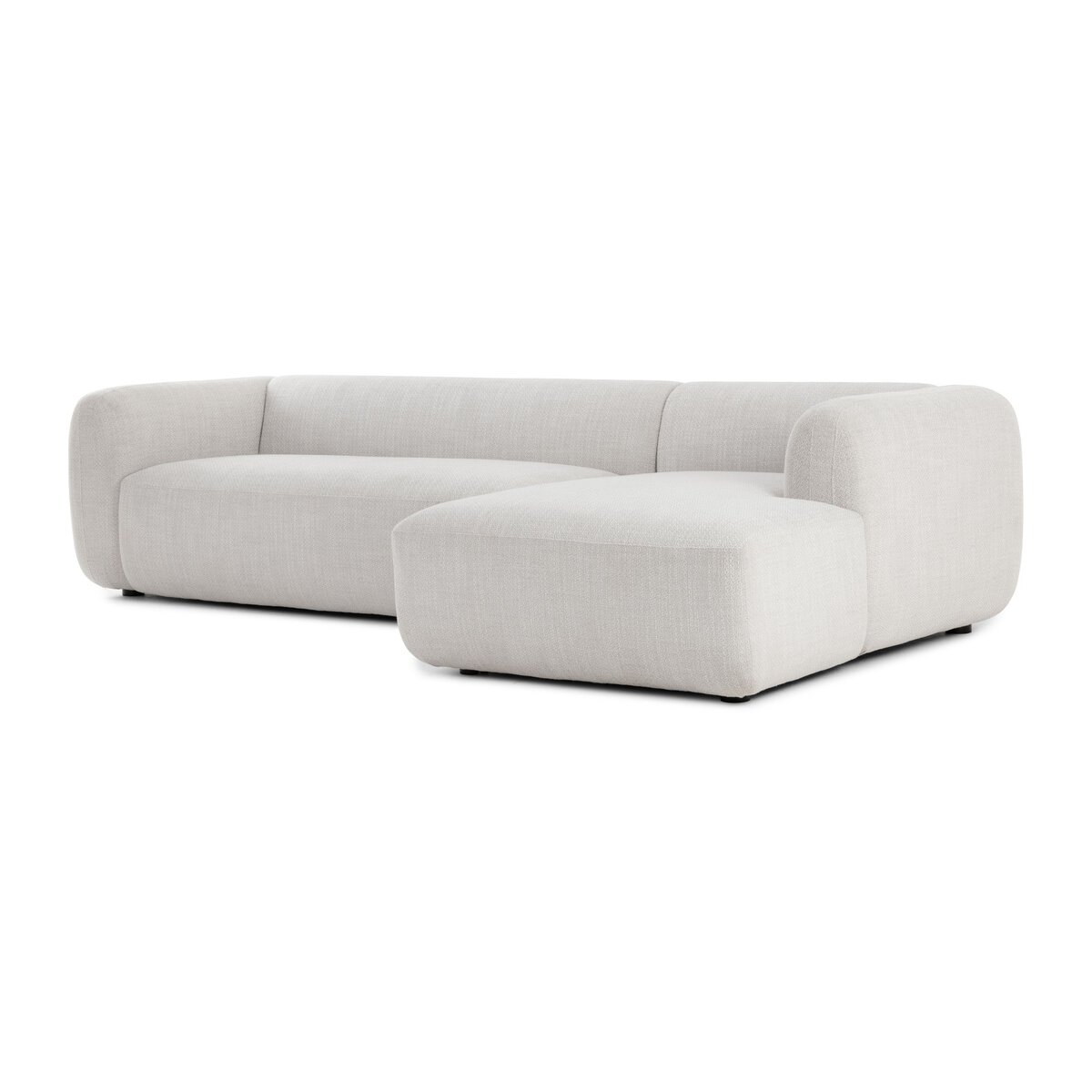 ★dumaro★ Seed Crossback Ivory Nara 2-Piece Sectional Gibson Wheat Four Hands