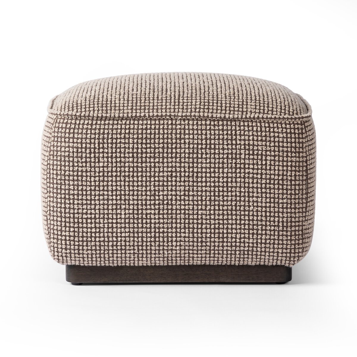 Sinclair Square Ottoman 21 Barrow Taupe Four Hands