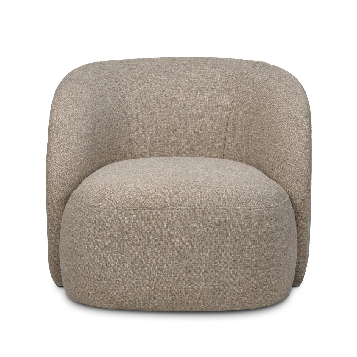 Creyente Pierregina Lucirveil 2箱4個 Everly 2-Piece Sectional Irving Taupe Four Hands