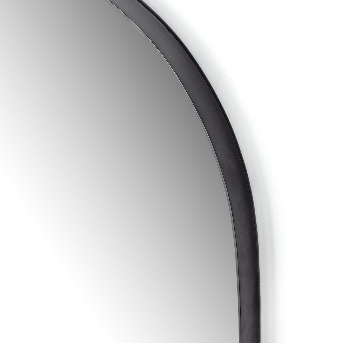 Georgina Wide Mirror Iron Matte Black Four Hands