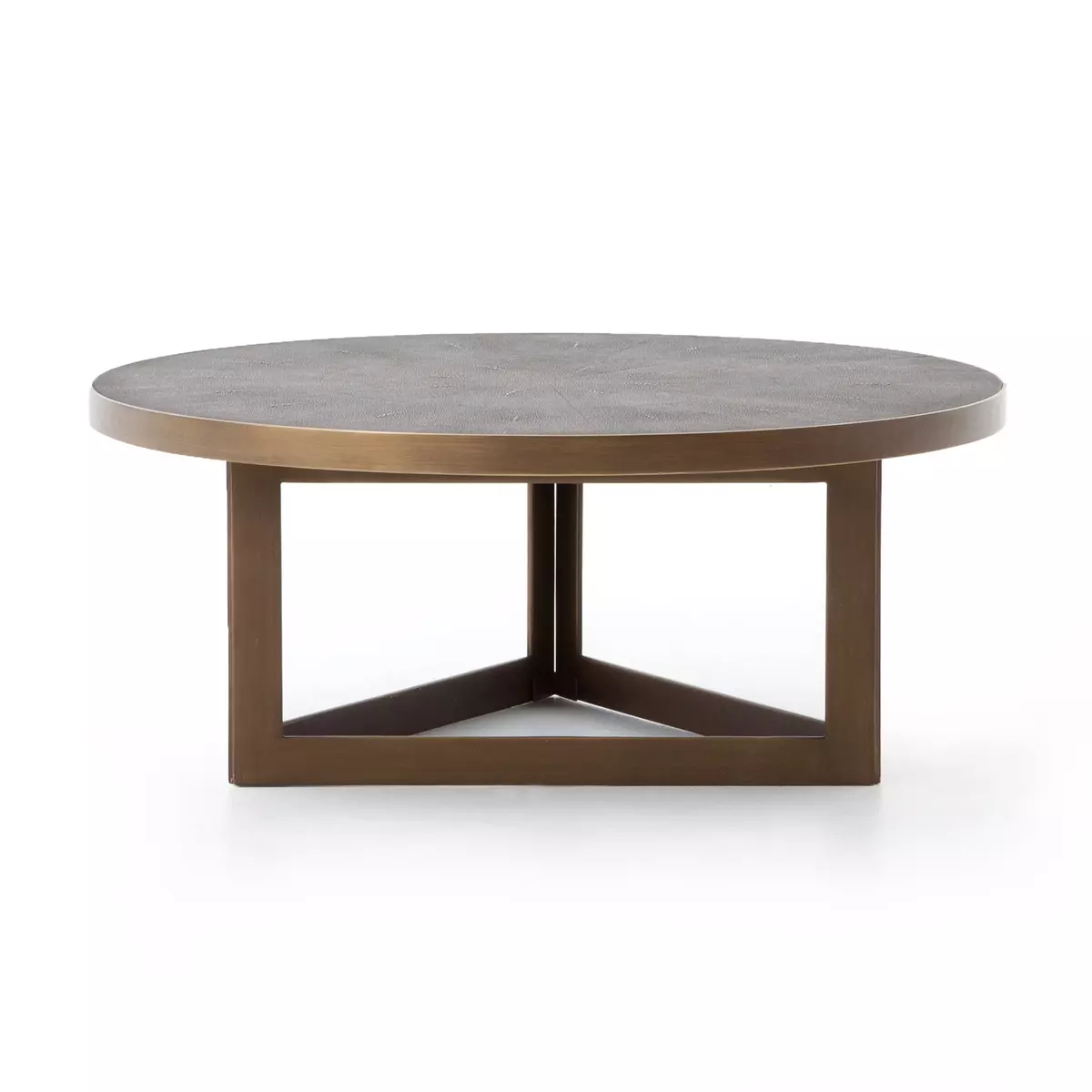 Four hands coffee store table round