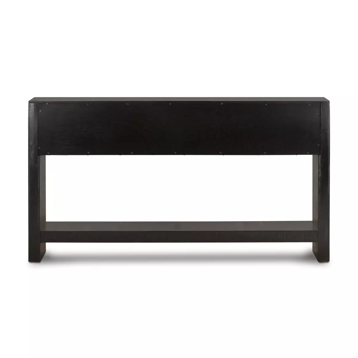 Suki Console Table Burnished Black Four Hands
