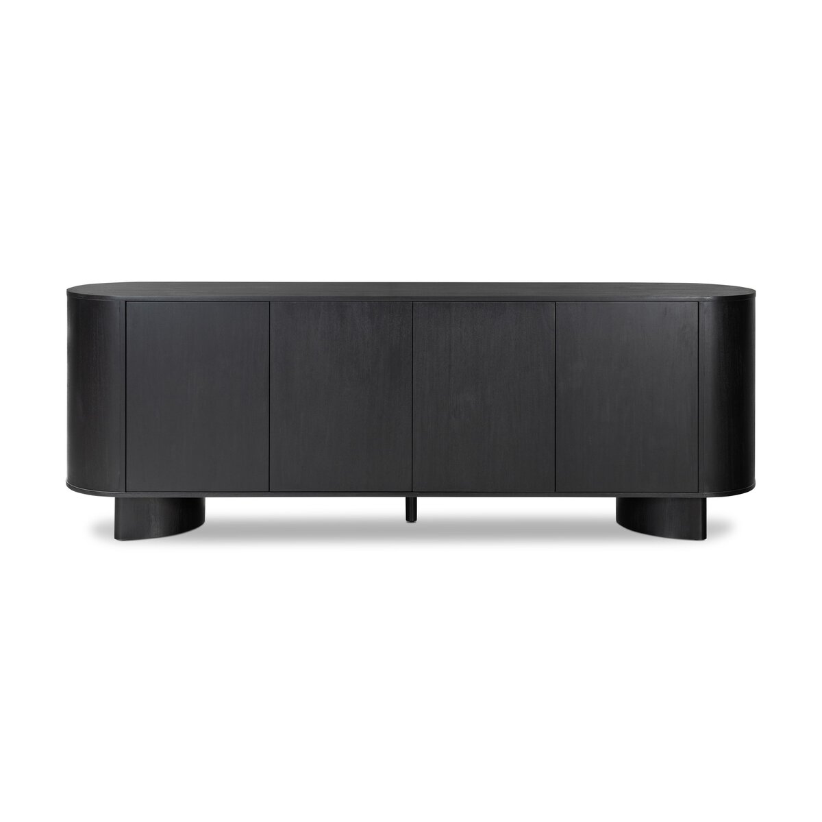 Paden Sideboard Aged Black Acacia Four Hands