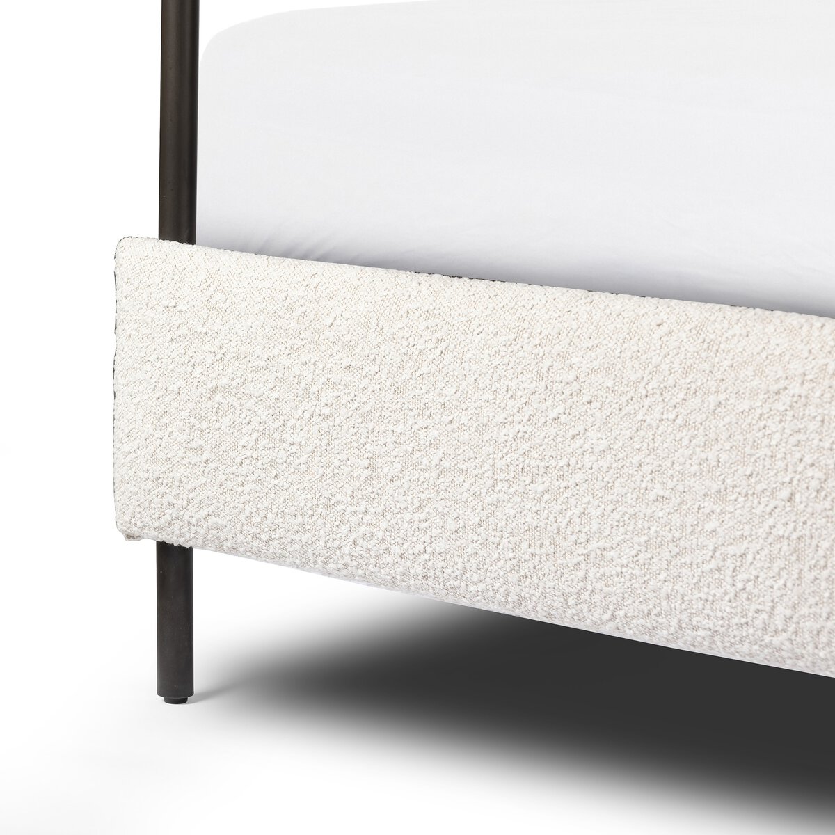Anderson Canopy Bed Knoll Natural Four Hands