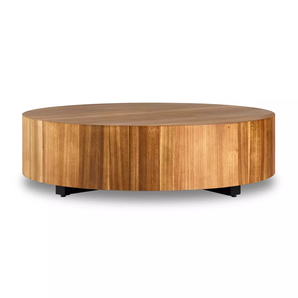 Hudson Large Coffee Table Natural Yukas Four Hands