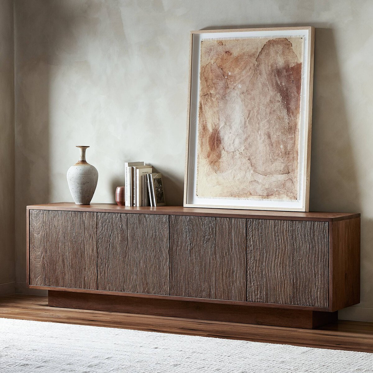 Four hands media console discount