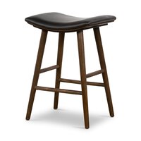 Union Bar & Counter Stool - Stylish Ash & Black Design