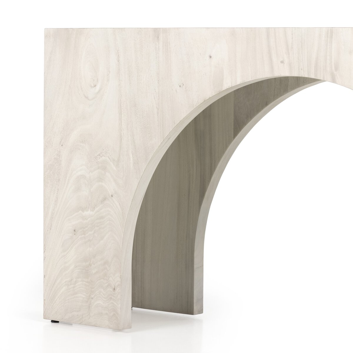 Fausto Console Table Bleached Guanacaste Four Hands Fausto Console Table Bleached Guanacaste Four Hands