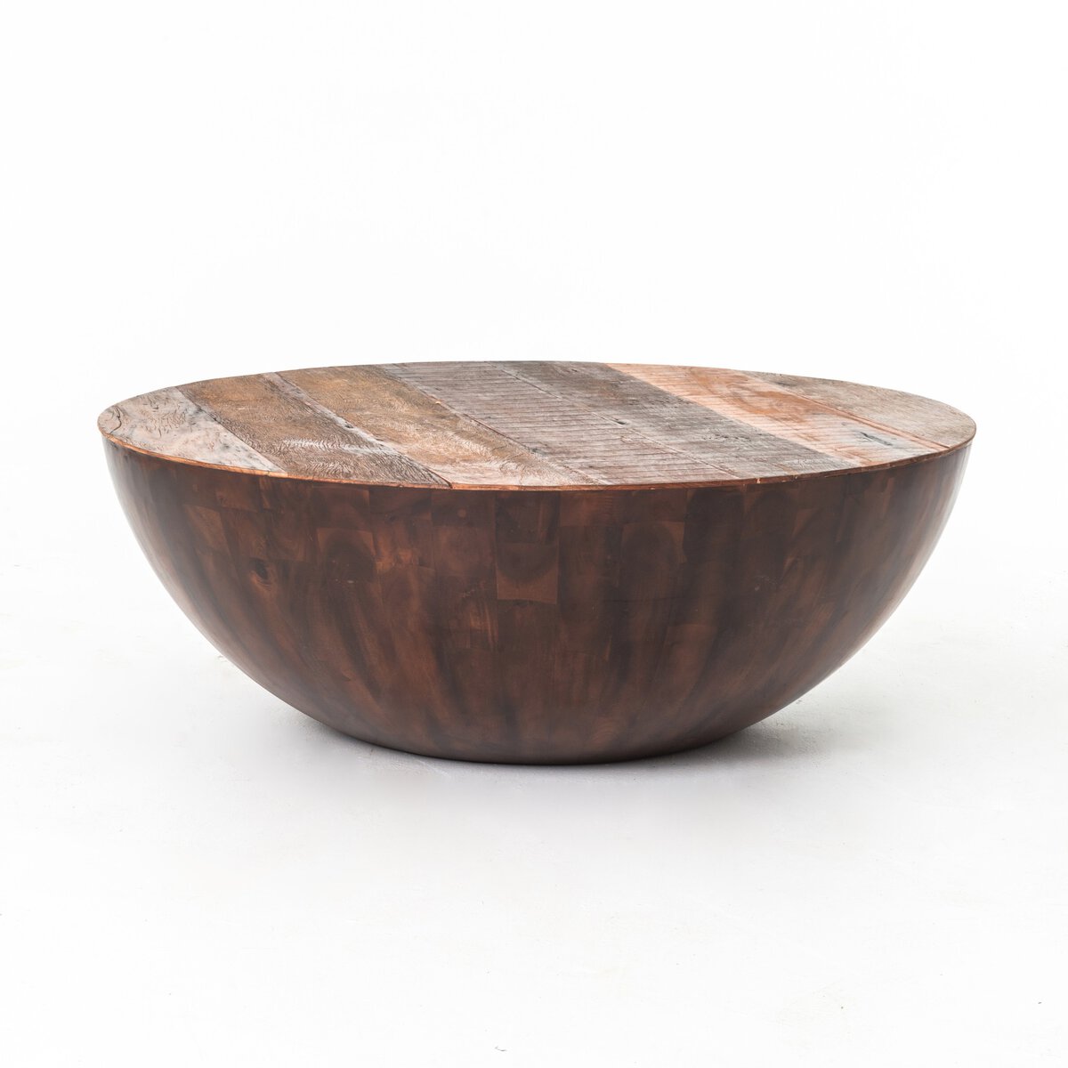 Ryan Oak Coffee Table Natural Peroba Four Hands