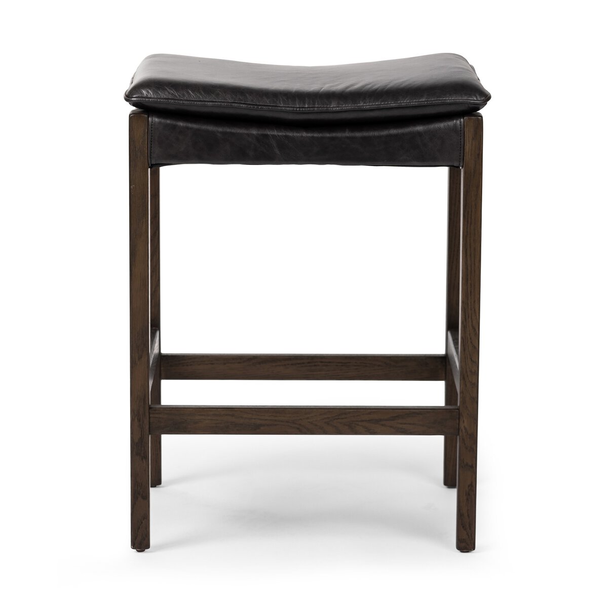 Aya Bar + Counter Stool Sonoma Black Four Hands