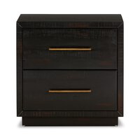 ✿handmama's shop✿ Suki Nightstand Burnished Black Four Hands