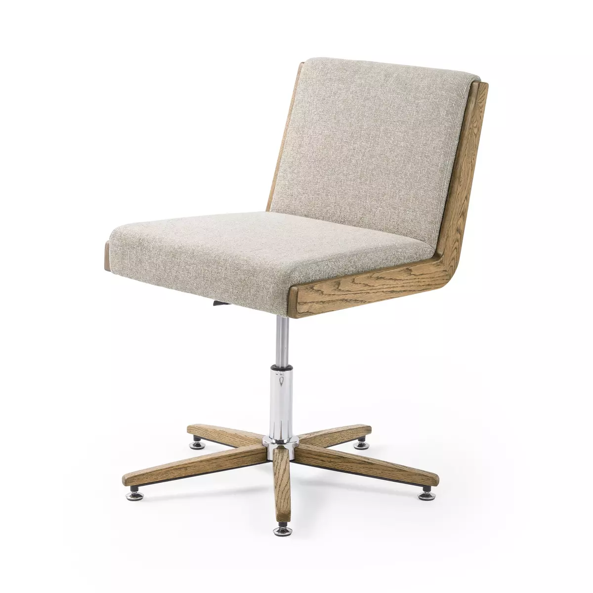 Carla Desk Chair Light Camel Four Hands