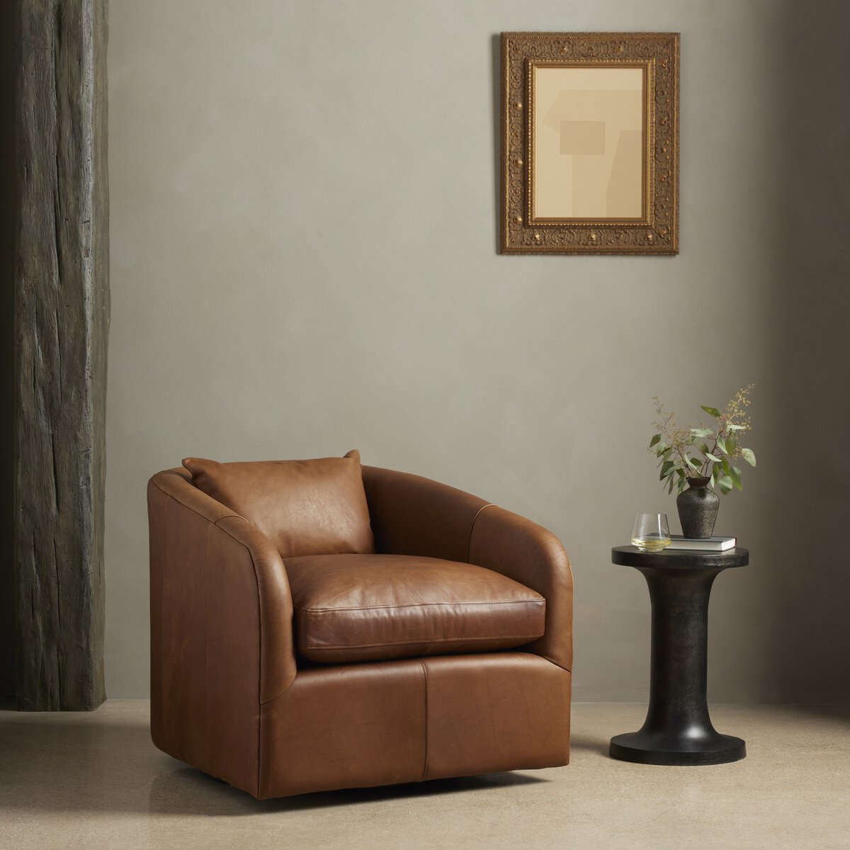 Four hands topanga swivel chair discount