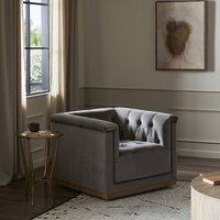 ハンドチェア Maxx Swivel Chair Sapphire Birch Four Hands