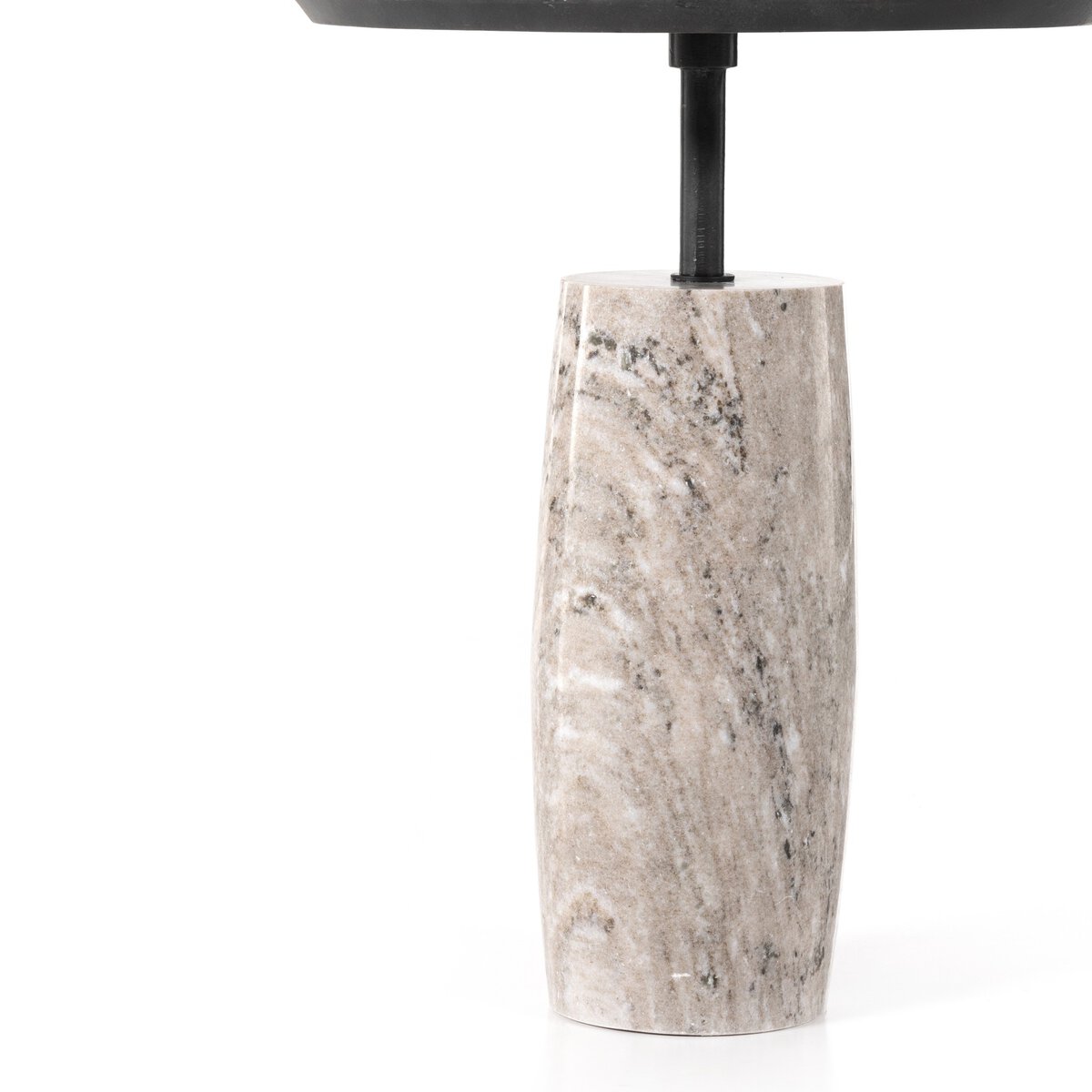 Cronos End Table Aged Grey Four Hands