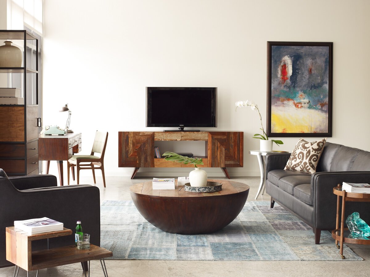 Four hands ryan coffee table discount