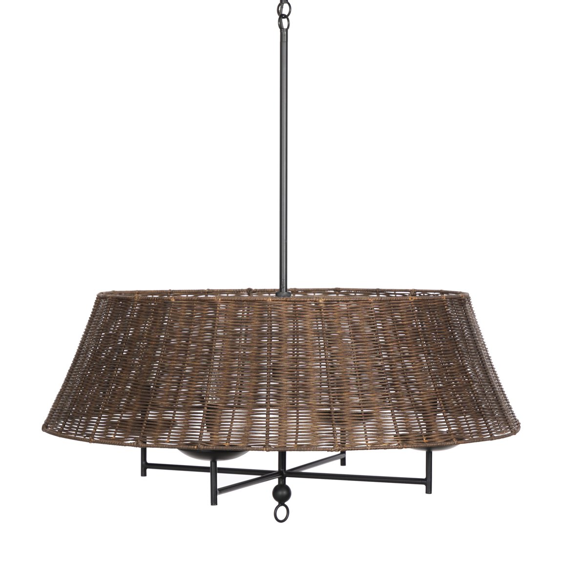 Harwick Chandelier Jet Black Four Hands