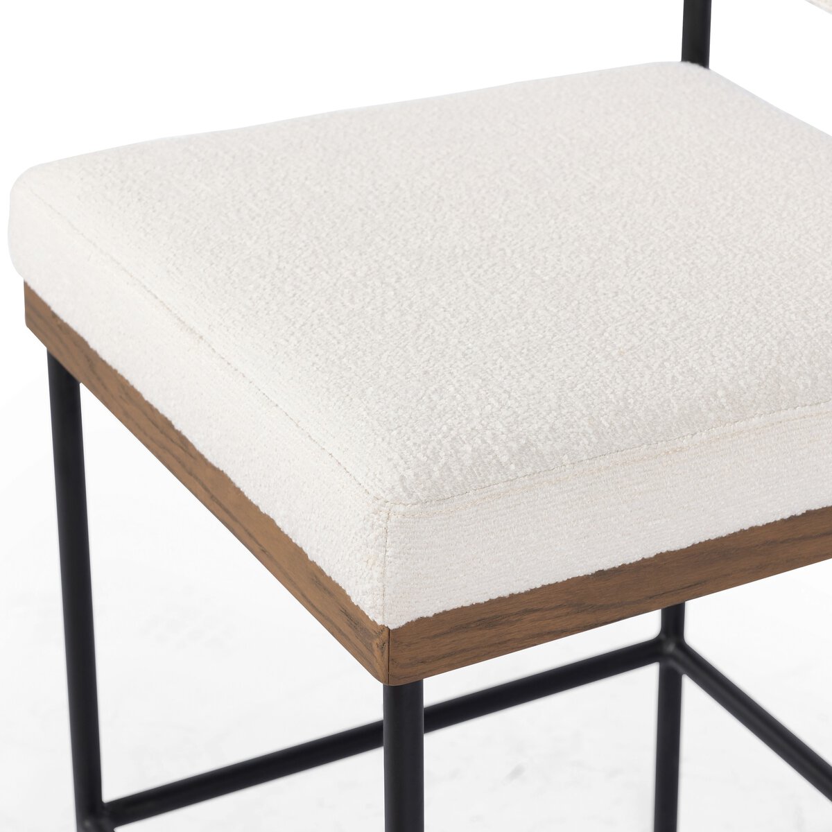 Benton Bar + Counter Stool Fayette Cloud Four Hands