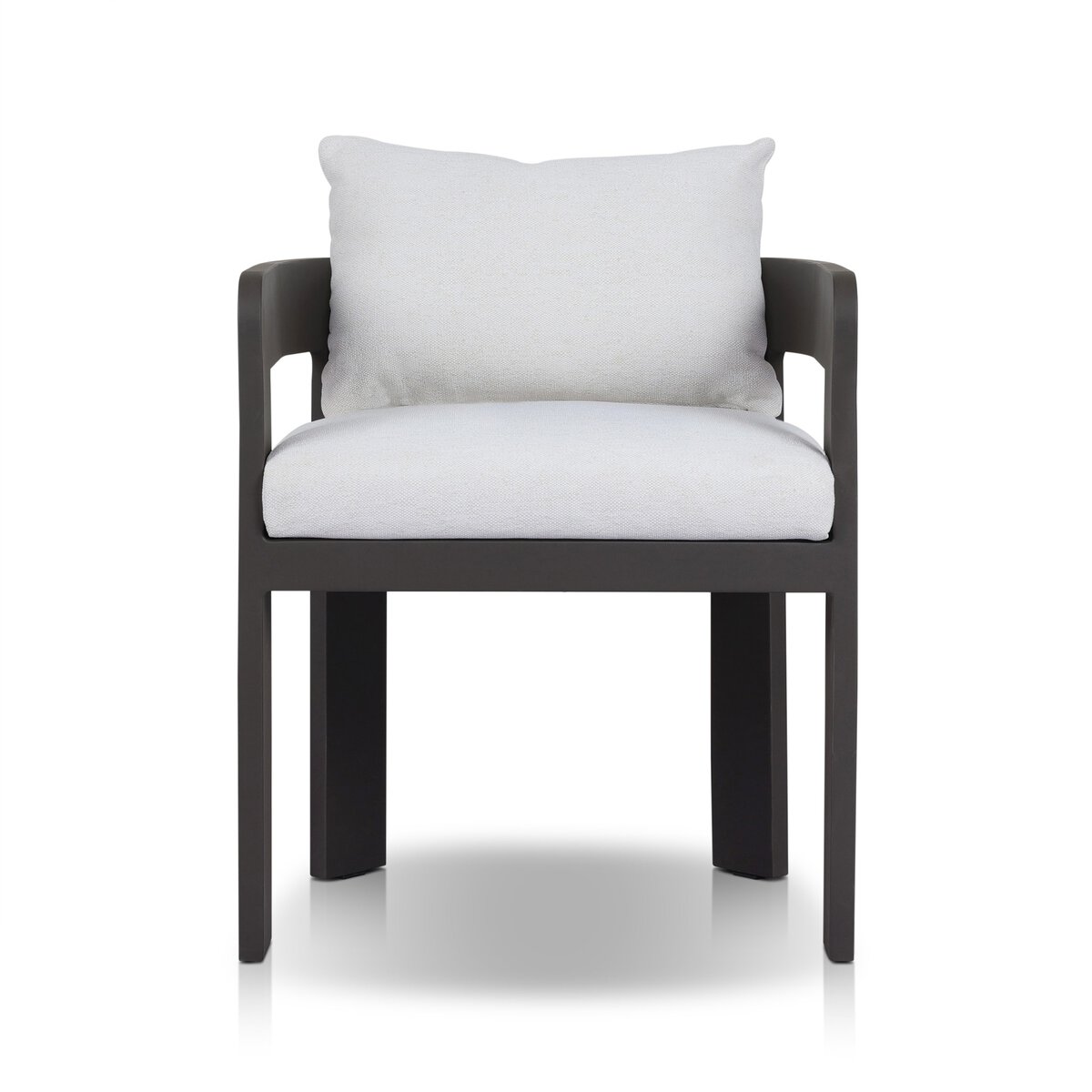 Jackson Outdoor Metal Dining Chair Alessi Linen Four Hands