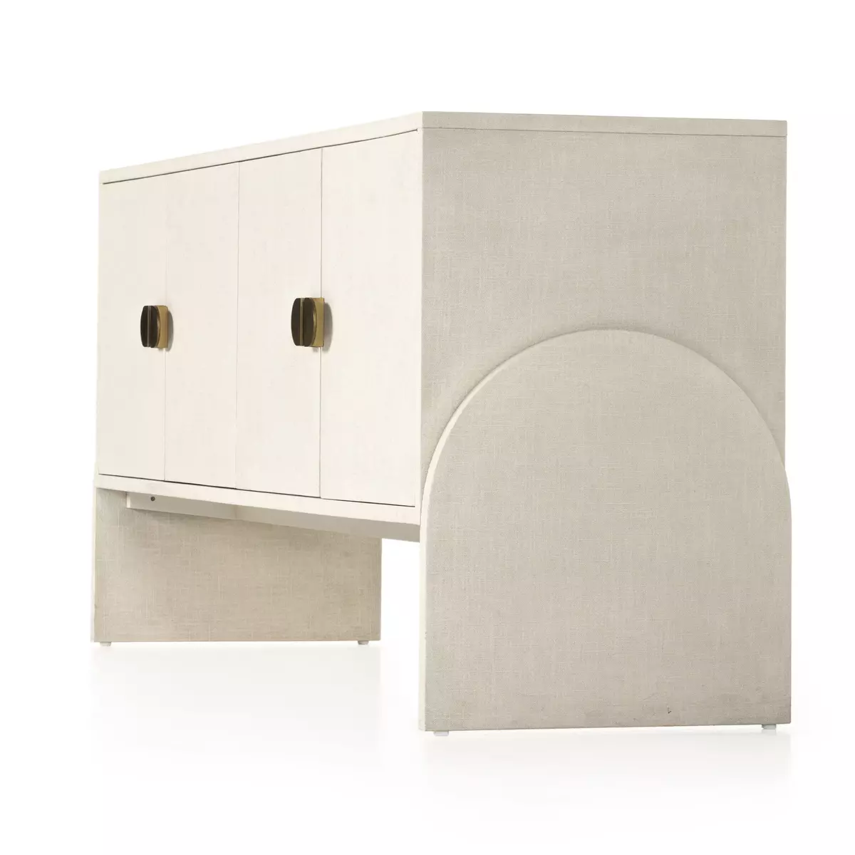 Cressida Sideboard Ivory Painted Linen Four Hands