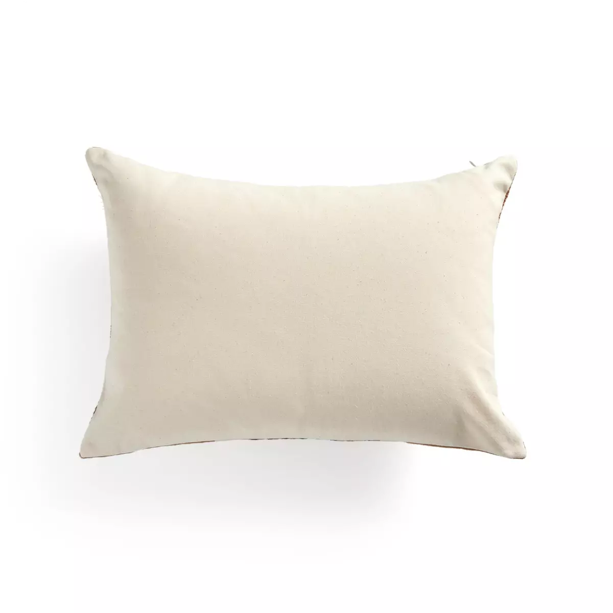 Handwoven Merido Pillow - Taupe Beige Cotton Four Hands