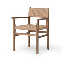 Hamlin Dining Armchair Double Twisted Paper Cord Four Hands
