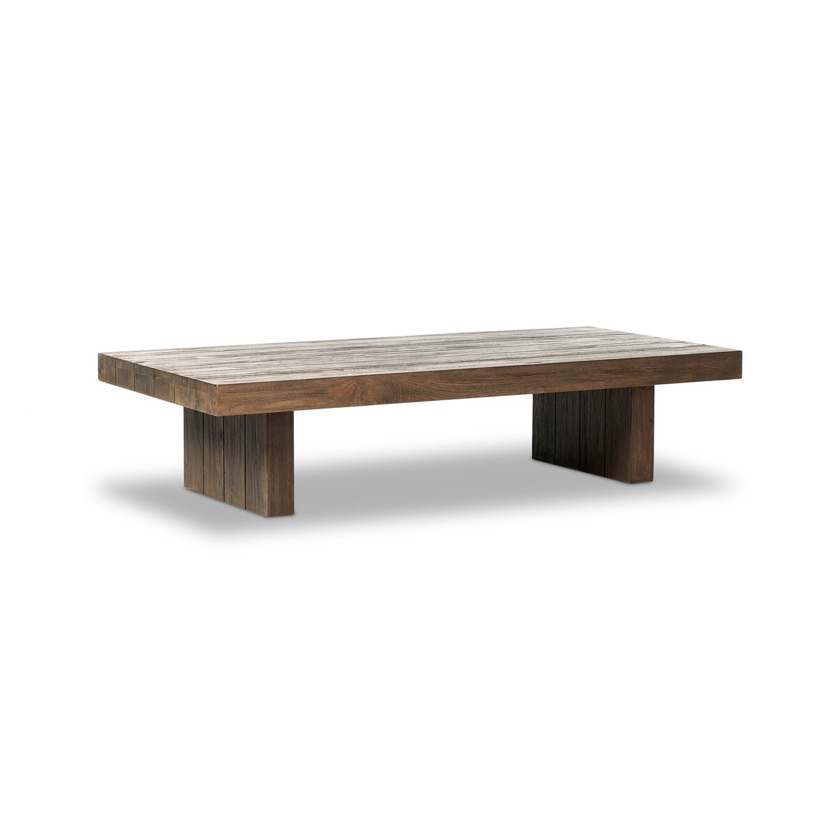 Encino Outdoor Coffee Table Stained Heritage Brown-Fsc Four Encino Outdoor Coffee Table Stained Heritage Brown-Fsc Four