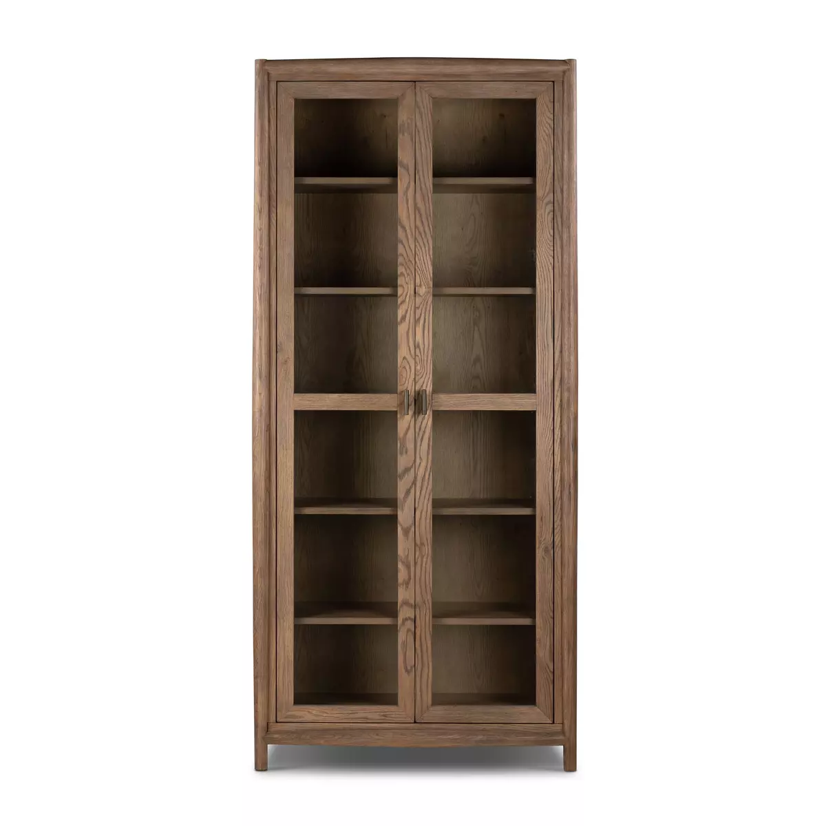 Glenview Cabinet Weathered Oak Veneer Four Hands