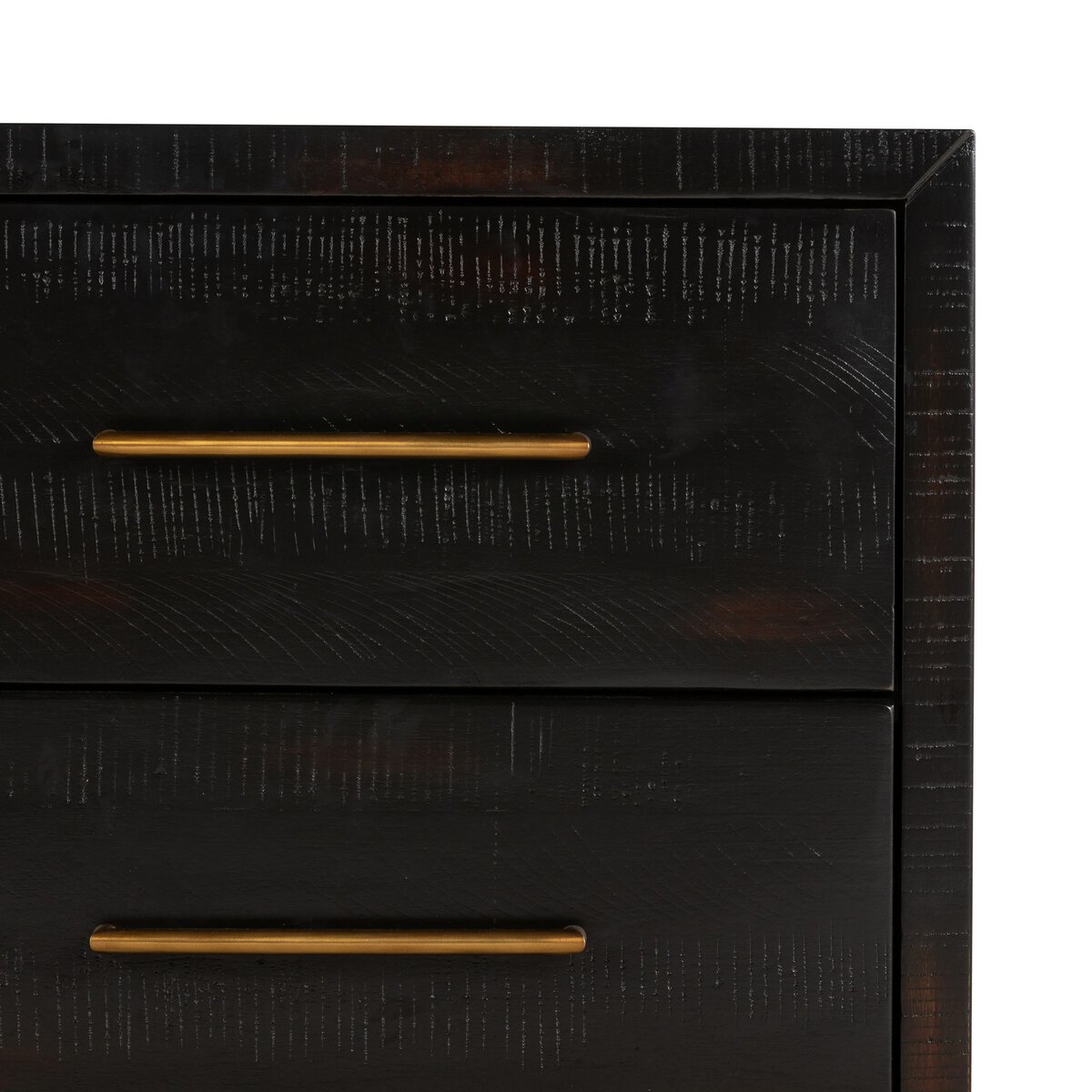 Suki Nightstand Burnished Black Four Hands