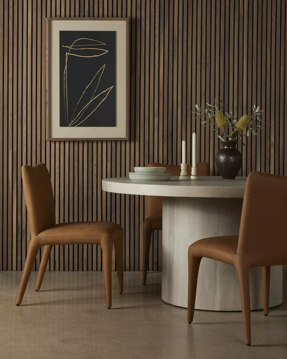 Monza Dining Chair Heritage Camel Four Hands