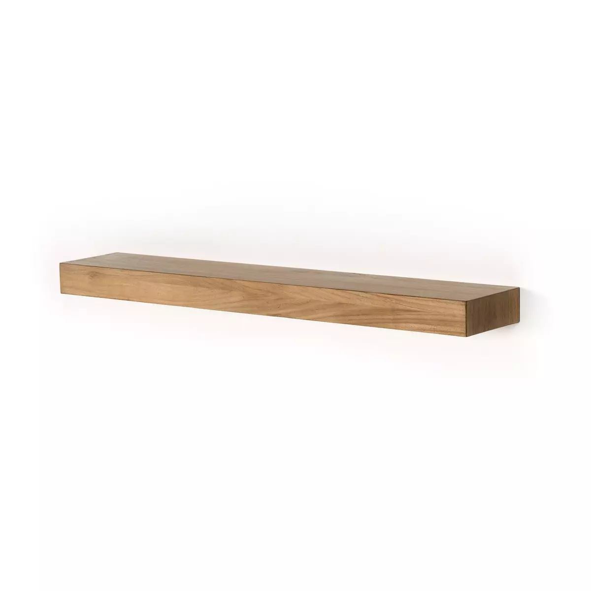 Cain Floating Shelf Gold Guanacaste Four Hands