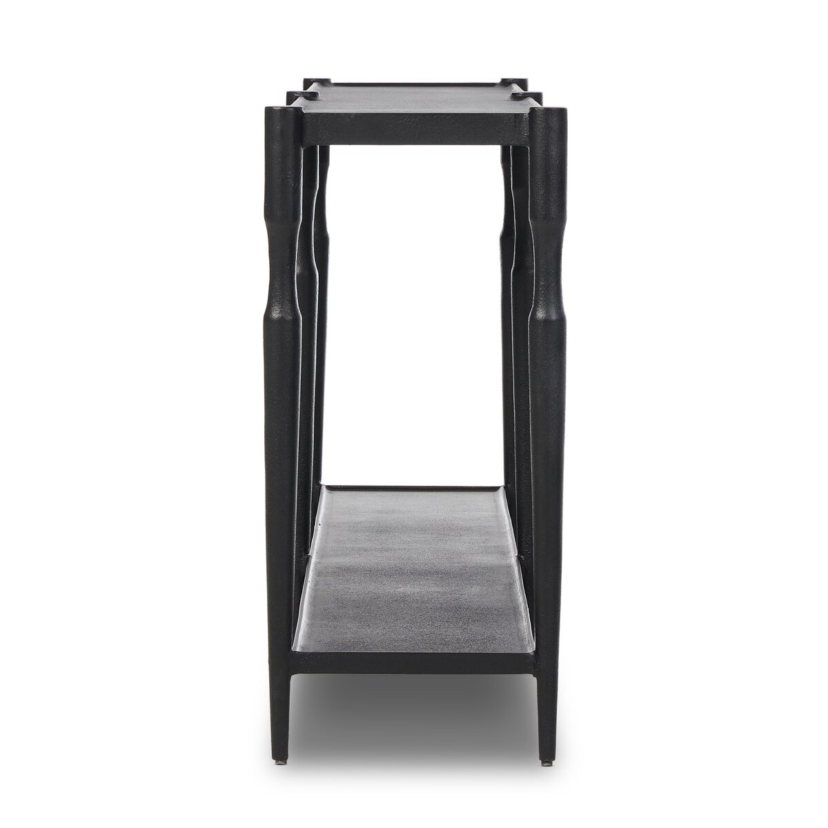 Augusta Console Table Textured Iron Four Hands