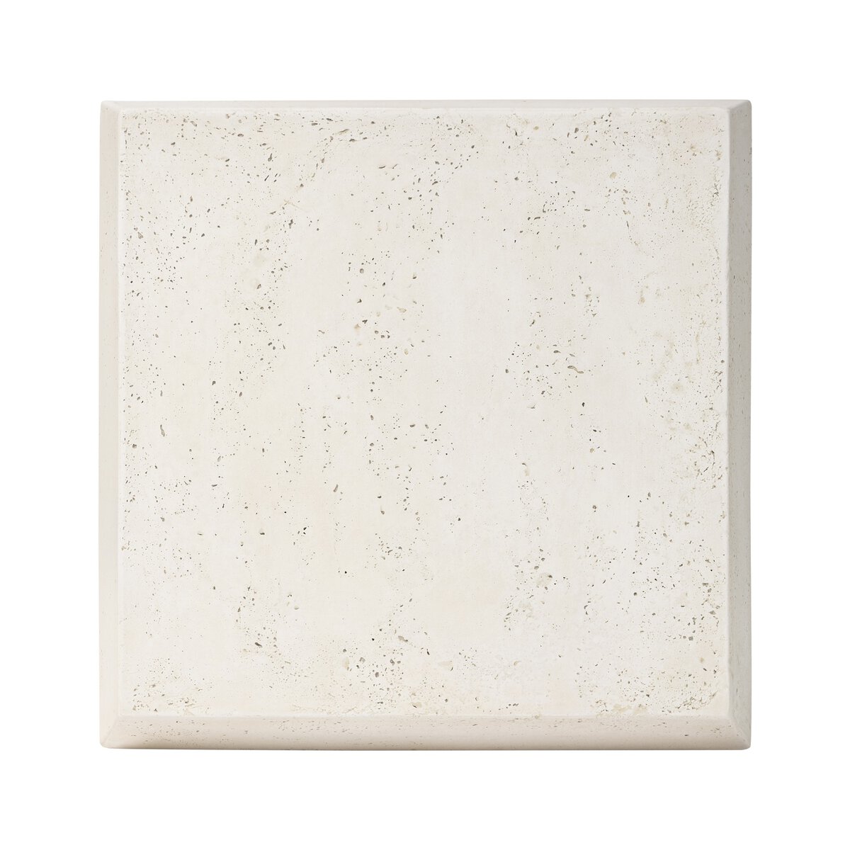 Avila Outdoor End Table Aged White Concrete Four Hands