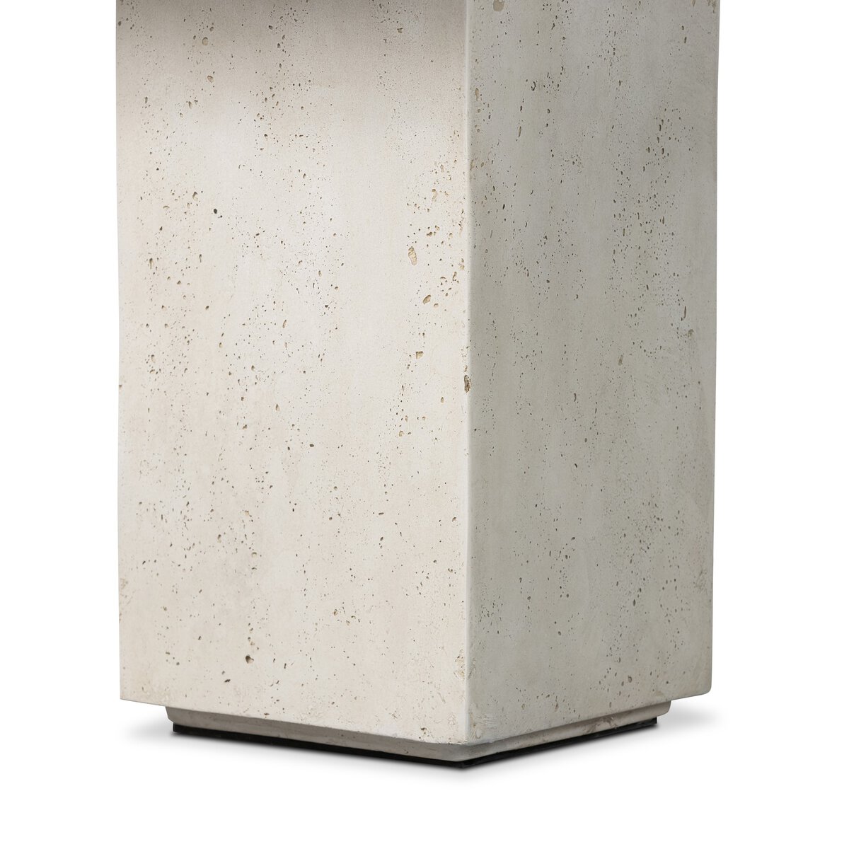 Tulip Side Table Raw Nickel Four Hands