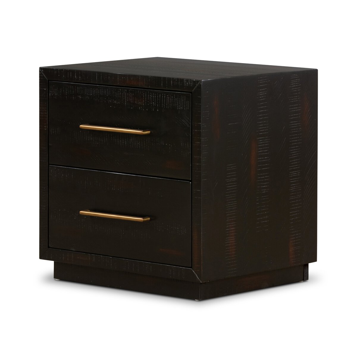 Suki Nightstand Burnished Black Four Hands