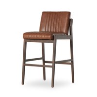 Alice Bar & Counter Stool | Stylish Leather Seating