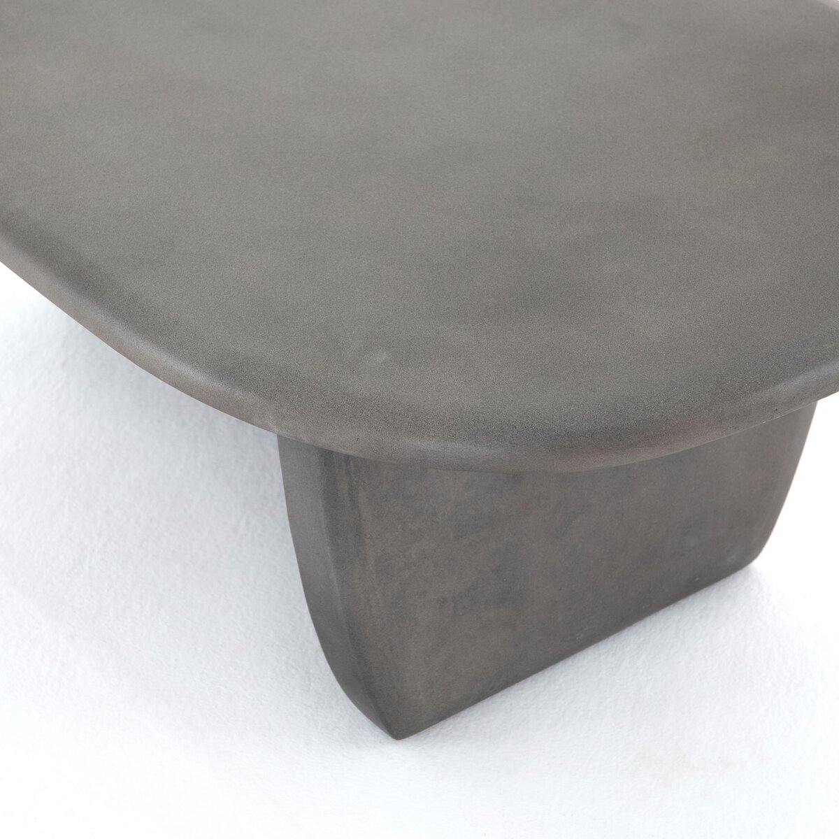 Naya Outdoor Coffee Table Dark Grey Four Hands