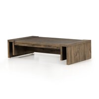 Beam Coffee Table Rustic Fawn Veneer Four Hands