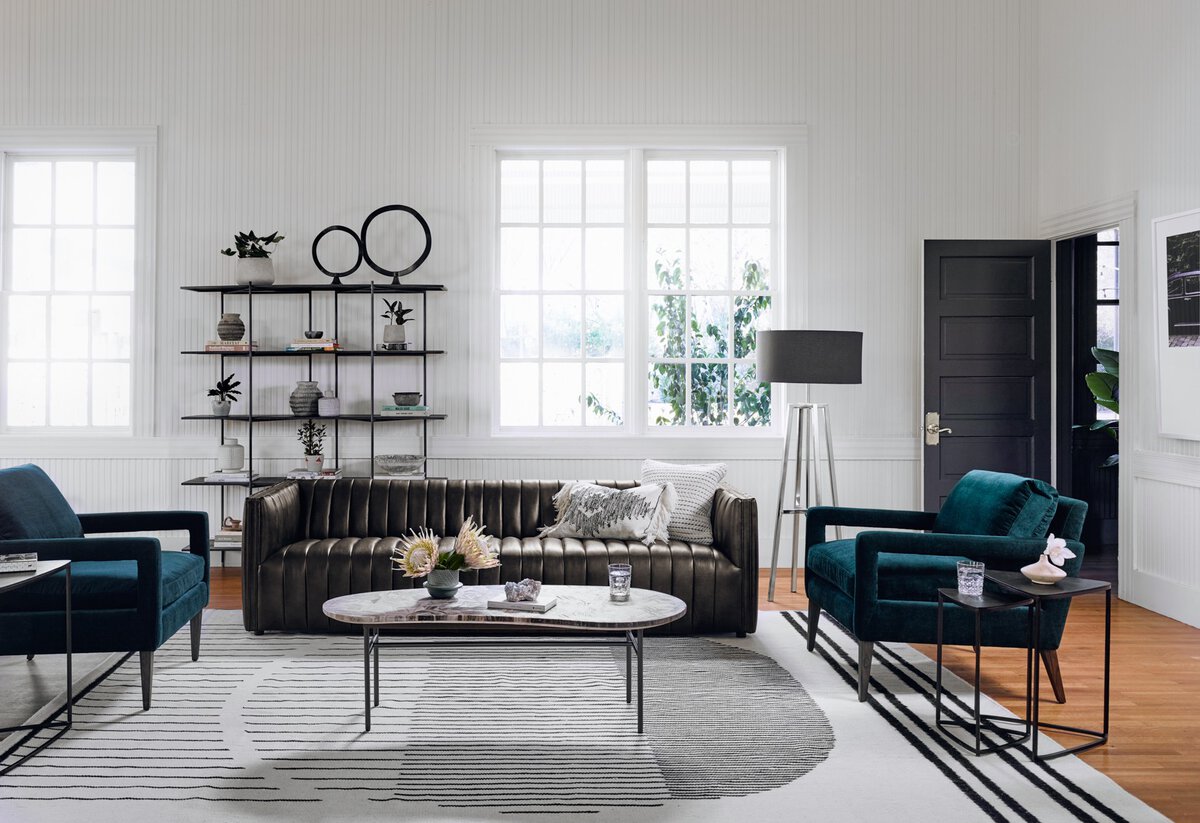 Four hands augustine sofa discount